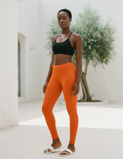 Orange Leggings leggings