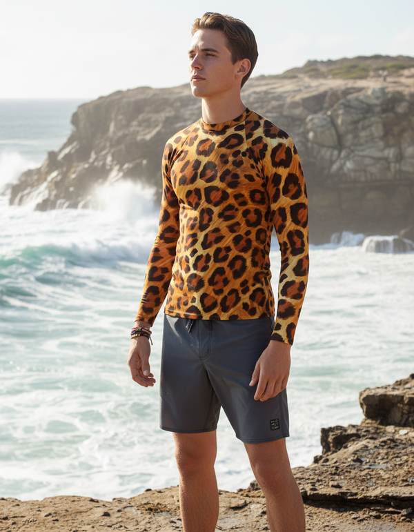 Cheetah Rash Guard bikini — Dripper