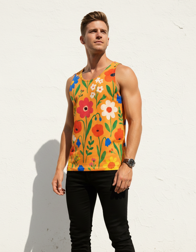 Men's Daisy Tank Top tank top