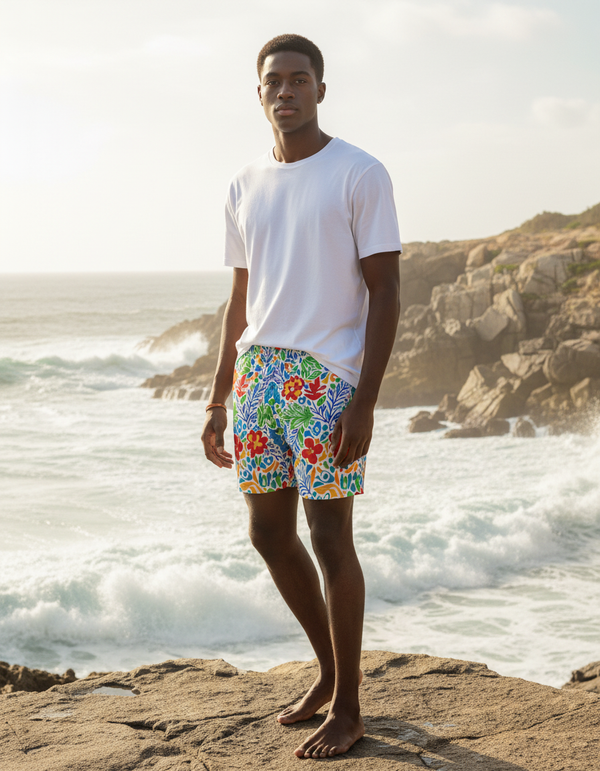 Provençal Souleiado men's swim trunks