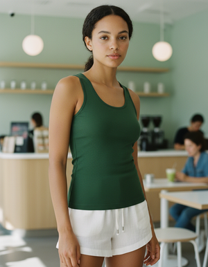 Runway Emerald Ivy Tank Top Women's Tank Top — Dripper