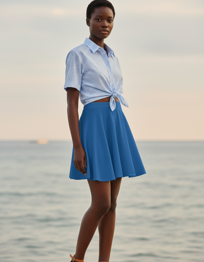 Lapis Skater Skirt skater skirt