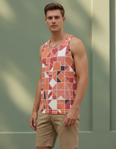 Men's Kaleidoscope Tank Top tank top