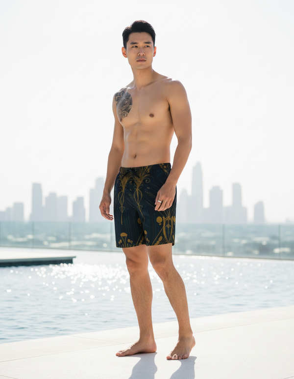Ornate Men's Swim Trunks bikini — Dripper