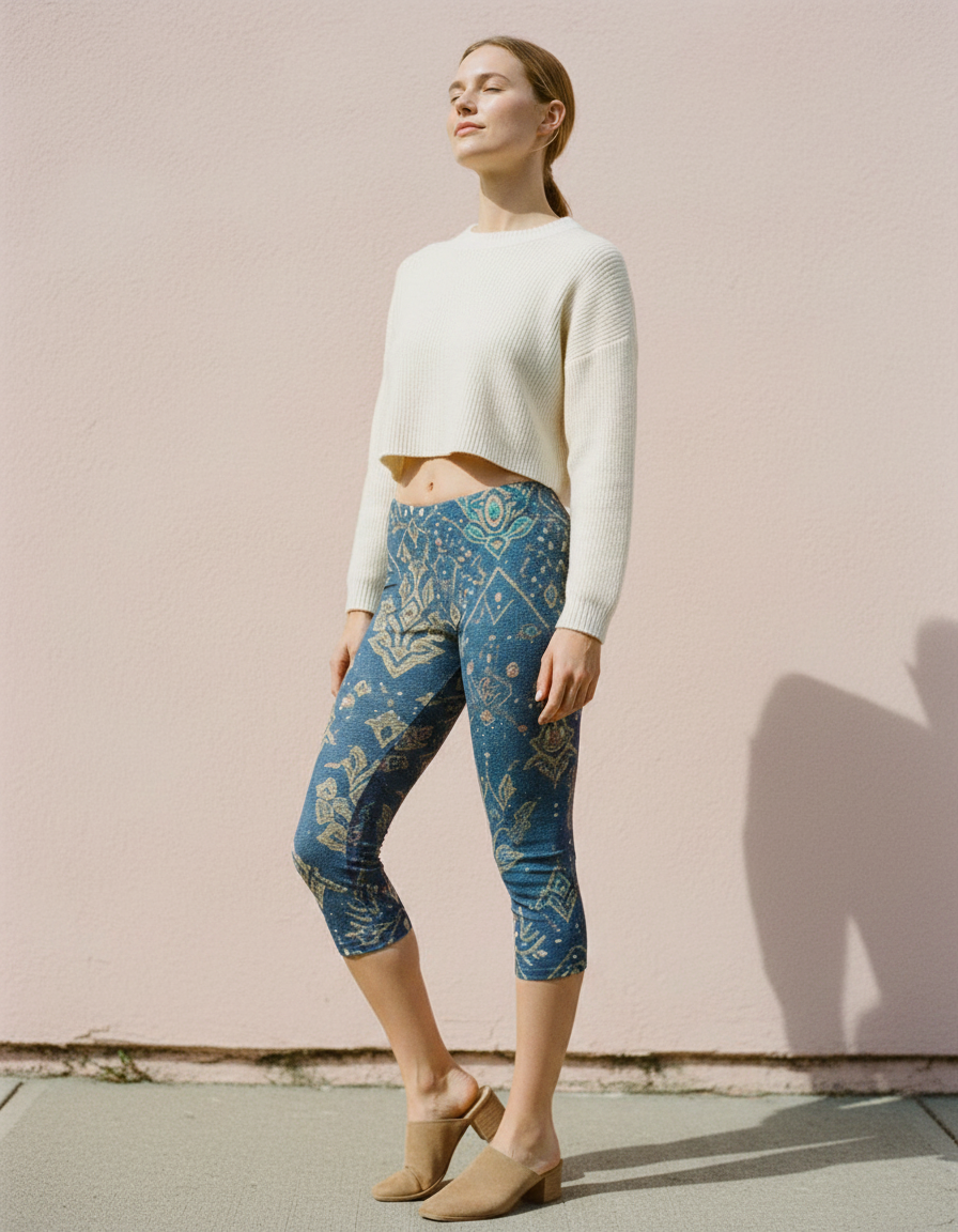 Marina Rangoon capri leggings