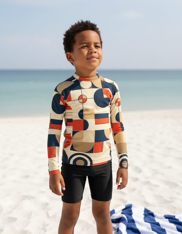 Kids Bauhaus Rash Guard