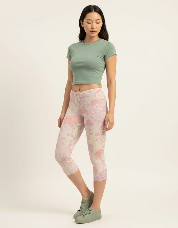 Moss Capri Leggings Capri Leggings — Dripper