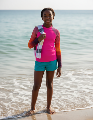 Solstice Rash Guard Youth Rash Guard — Dripper