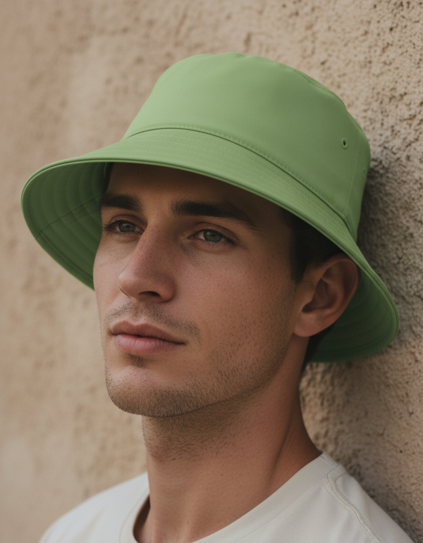 Bucket Hat in Asparagus