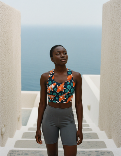 Ebb Longline Sports Bra longline sports bra