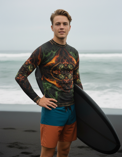 Men's Kaleido rash guard