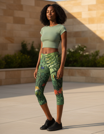 Verdant Capri Leggings capri leggings