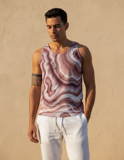 Men's Burnished Lilac Sublime Tank Top tank top