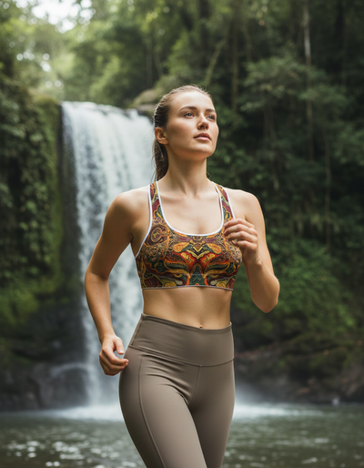 Woven Sports Bra classic sports bra