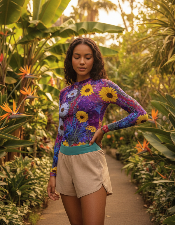 Bloom Rash Guard bikini — Dripper