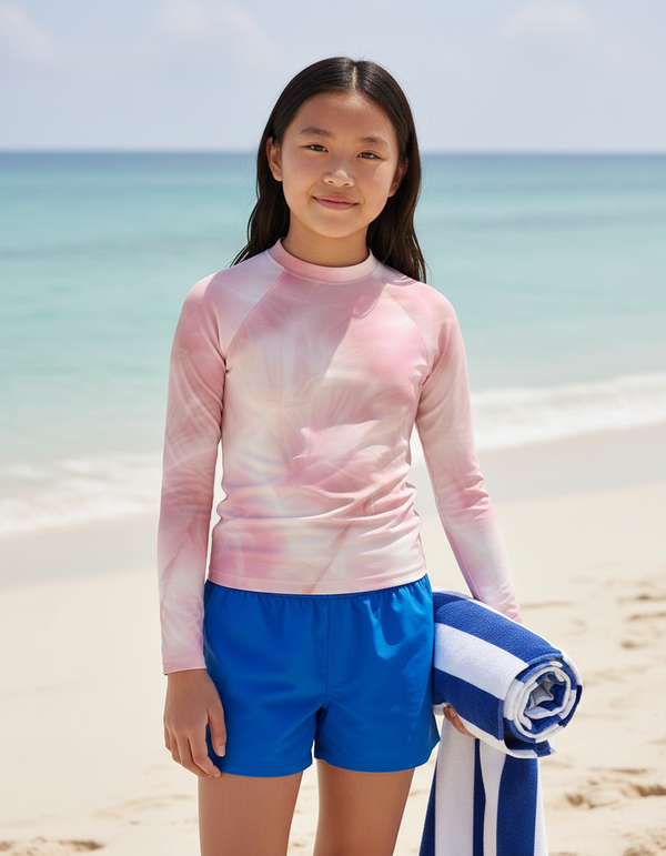 Youth Ice-Dye Rash Guard
