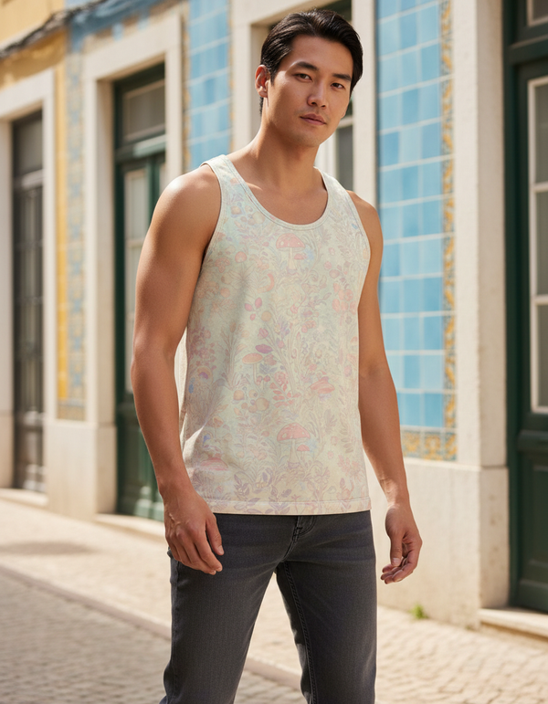 Whimsical Blooms Meadow Tank Top