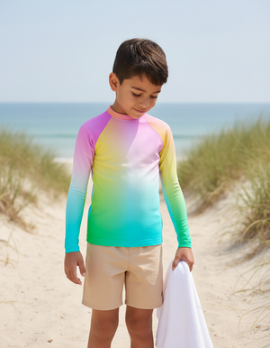 Acacia Prism Kids Rash Guard Kids Rash Guard — Dripper