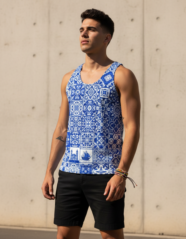 Urban Wave Tank Top