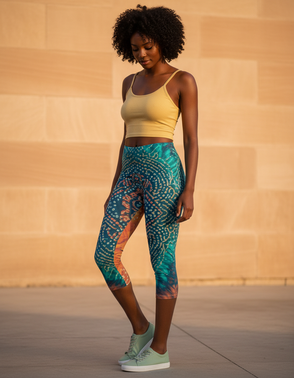 Nakti Capri Leggings Capri Leggings — Dripper