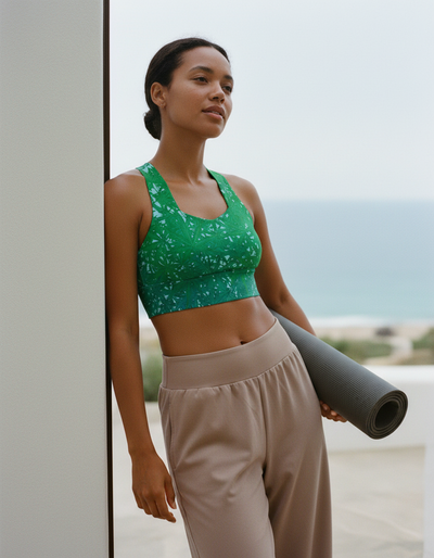 Yuki Longline Sports Bra longline sports bra