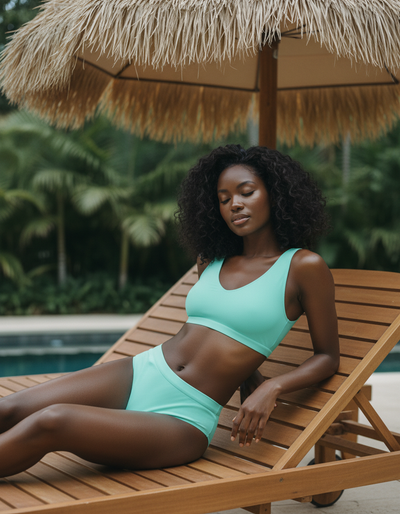 Tiffany Mint high-waisted bikini