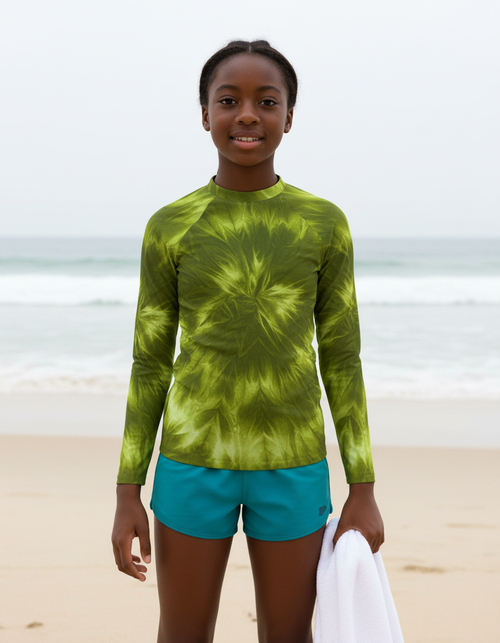 Acacia Glacier Youth Rash Guard Youth Rash Guard — Dripper