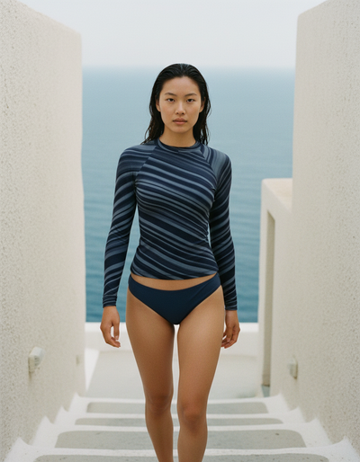 Women's Rhodonite Sway rash guard