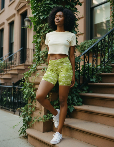 Lime Yume Short Shorts short shorts