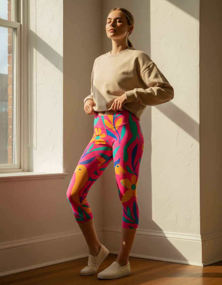 Solstice capri leggings