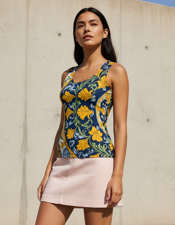 Mosaico Tank Top bikini — Dripper