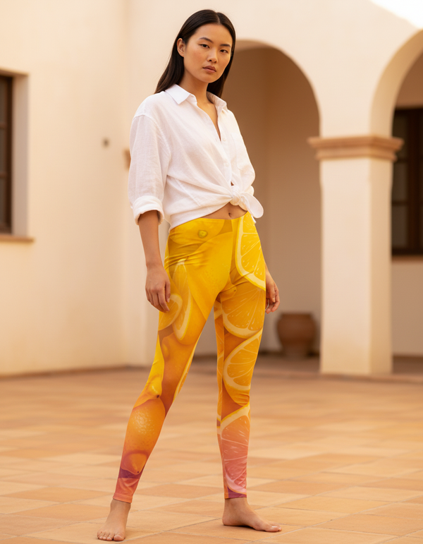 Women's Lemon Leggings
