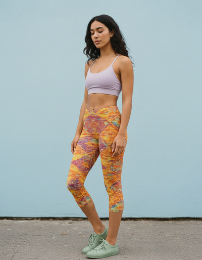Muskmelon Tsubaki Capri Leggings capri leggings