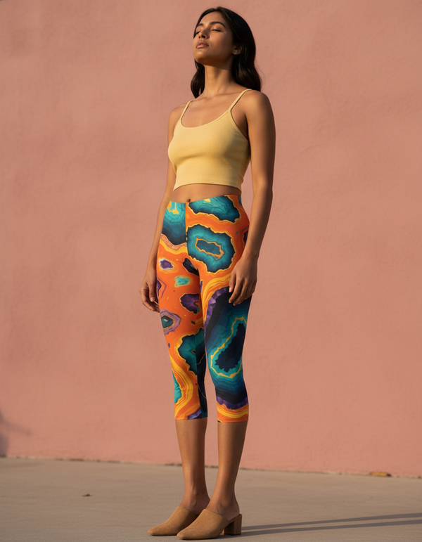 Elysium Capri Leggings Capri Leggings — Dripper