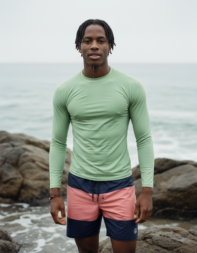 Men's Cucumber rash guard