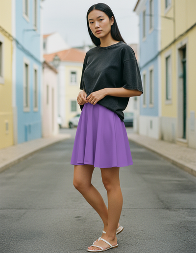 Amethyst Skater Skirt skater skirt