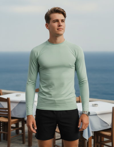 Men's Sea Glass rash guard