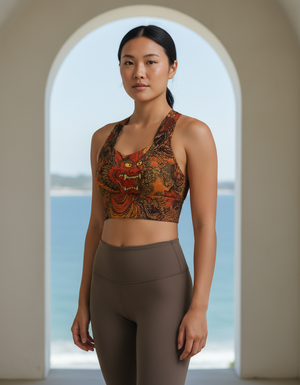 Eclipse longline sports bras