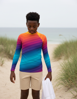 Ripple Youth Rash Guard Youth Rash Guard — Dripper