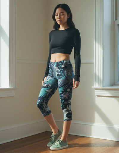 Rhodonite Ember Capri Leggings capri leggings