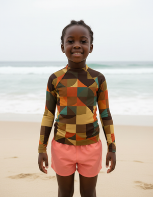 Kids Amber Haze Dwell kids rashguards