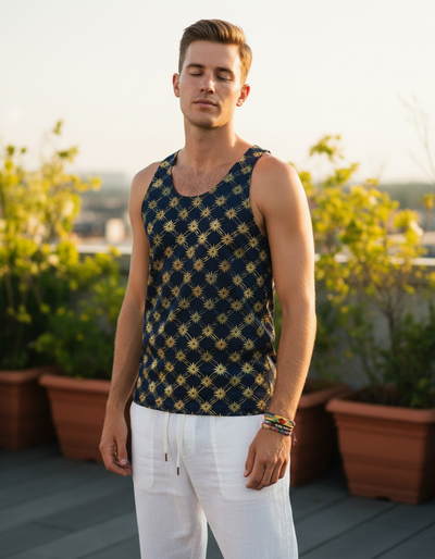 Men's Lime Yuki Tank Top tank top