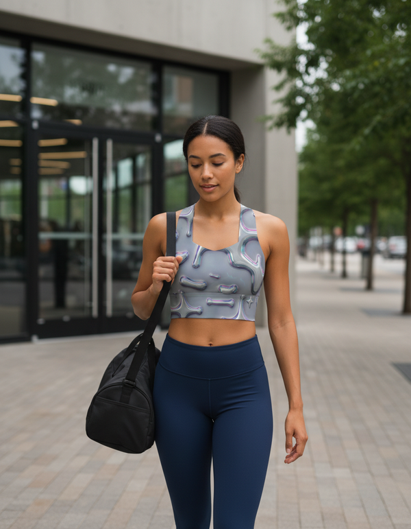 Neon Sports Bra Longline classic sports bras