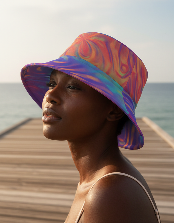Holographic Collection bucket hats