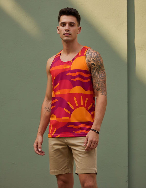 Men's Dusk tank tops