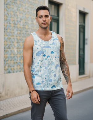 Men's Cottagecore Tank Top