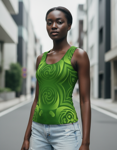 Women's Runway Emerald Prism Tank Top tank top