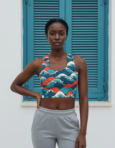 Nami Longline Sports Bra longline sports bra