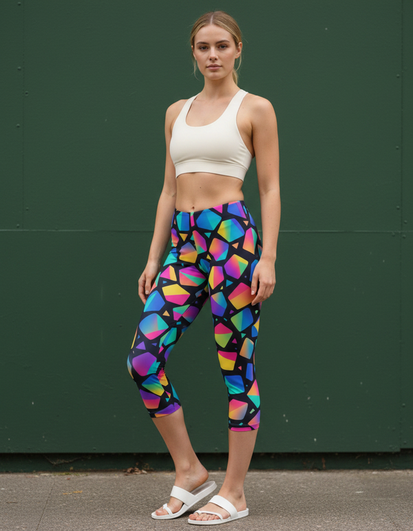 Lustre Capri Leggings Capri Leggings — Dripper