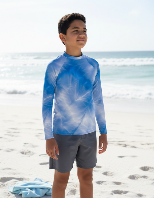 Marina Frost Youth Rash Guard Youth Rash Guard — Dripper